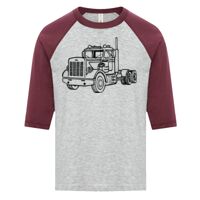 ATC EUROSPUN RING SPUN BASEBALL YOUTH TEE Thumbnail