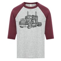 ATC EUROSPUN RING SPUN BASEBALL YOUTH TEE Thumbnail