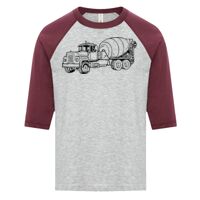 ATC EUROSPUN RING SPUN BASEBALL YOUTH TEE Thumbnail