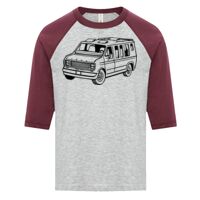 ATC EUROSPUN RING SPUN BASEBALL YOUTH TEE Thumbnail