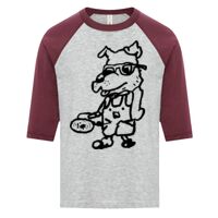 ATC EUROSPUN RING SPUN BASEBALL YOUTH TEE Thumbnail