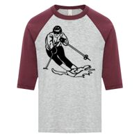 ATC EUROSPUN RING SPUN BASEBALL YOUTH TEE Thumbnail