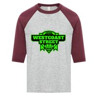 ATC EUROSPUN RING SPUN BASEBALL YOUTH TEE Thumbnail