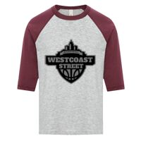 ATC EUROSPUN RING SPUN BASEBALL YOUTH TEE Thumbnail