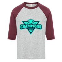 ATC EUROSPUN RING SPUN BASEBALL YOUTH TEE Thumbnail