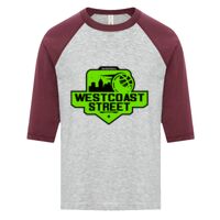 ATC EUROSPUN RING SPUN BASEBALL YOUTH TEE Thumbnail