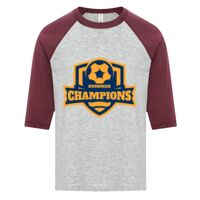 ATC EUROSPUN RING SPUN BASEBALL YOUTH TEE Thumbnail