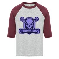 ATC EUROSPUN RING SPUN BASEBALL YOUTH TEE Thumbnail