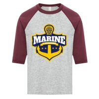 ATC EUROSPUN RING SPUN BASEBALL YOUTH TEE Thumbnail