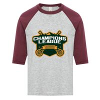 ATC EUROSPUN RING SPUN BASEBALL YOUTH TEE Thumbnail