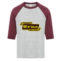 ATC EUROSPUN RING SPUN BASEBALL YOUTH TEE Thumbnail