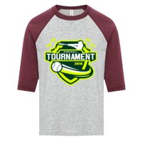 ATC EUROSPUN RING SPUN BASEBALL YOUTH TEE Thumbnail