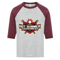 ATC EUROSPUN RING SPUN BASEBALL YOUTH TEE Thumbnail