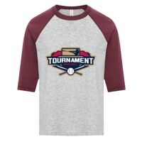 ATC EUROSPUN RING SPUN BASEBALL YOUTH TEE Thumbnail