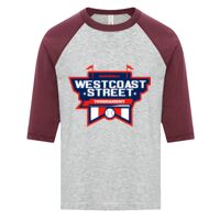 ATC EUROSPUN RING SPUN BASEBALL YOUTH TEE Thumbnail
