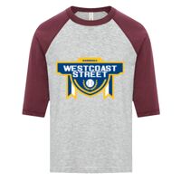 ATC EUROSPUN RING SPUN BASEBALL YOUTH TEE Thumbnail