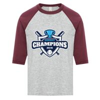ATC EUROSPUN RING SPUN BASEBALL YOUTH TEE Thumbnail