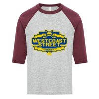 ATC EUROSPUN RING SPUN BASEBALL YOUTH TEE Thumbnail