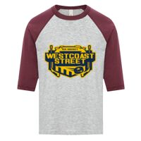 ATC EUROSPUN RING SPUN BASEBALL YOUTH TEE Thumbnail