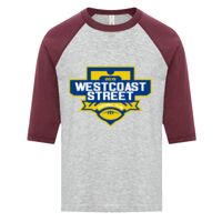 ATC EUROSPUN RING SPUN BASEBALL YOUTH TEE Thumbnail