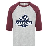 ATC EUROSPUN RING SPUN BASEBALL YOUTH TEE Thumbnail