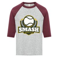 ATC EUROSPUN RING SPUN BASEBALL YOUTH TEE Thumbnail