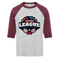 ATC EUROSPUN RING SPUN BASEBALL YOUTH TEE Thumbnail