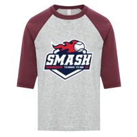 ATC EUROSPUN RING SPUN BASEBALL YOUTH TEE Thumbnail