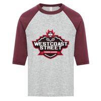 ATC EUROSPUN RING SPUN BASEBALL YOUTH TEE Thumbnail