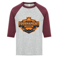 ATC EUROSPUN RING SPUN BASEBALL YOUTH TEE Thumbnail