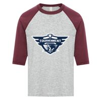 ATC EUROSPUN RING SPUN BASEBALL YOUTH TEE Thumbnail