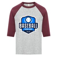 ATC EUROSPUN RING SPUN BASEBALL YOUTH TEE Thumbnail