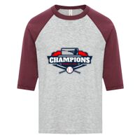 ATC EUROSPUN RING SPUN BASEBALL YOUTH TEE Thumbnail
