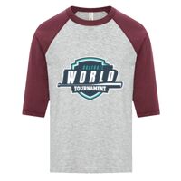 ATC EUROSPUN RING SPUN BASEBALL YOUTH TEE Thumbnail