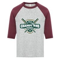 ATC EUROSPUN RING SPUN BASEBALL YOUTH TEE Thumbnail