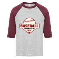 ATC EUROSPUN RING SPUN BASEBALL YOUTH TEE Thumbnail