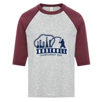 ATC EUROSPUN RING SPUN BASEBALL YOUTH TEE Thumbnail