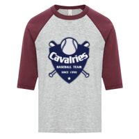 ATC EUROSPUN RING SPUN BASEBALL YOUTH TEE Thumbnail
