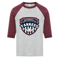 ATC EUROSPUN RING SPUN BASEBALL YOUTH TEE Thumbnail