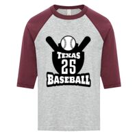 ATC EUROSPUN RING SPUN BASEBALL YOUTH TEE Thumbnail