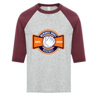 ATC EUROSPUN RING SPUN BASEBALL YOUTH TEE Thumbnail
