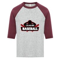 ATC EUROSPUN RING SPUN BASEBALL YOUTH TEE Thumbnail