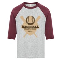 ATC EUROSPUN RING SPUN BASEBALL YOUTH TEE Thumbnail