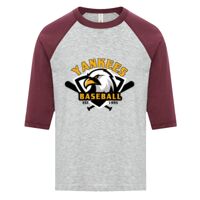ATC EUROSPUN RING SPUN BASEBALL YOUTH TEE Thumbnail