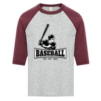 ATC EUROSPUN RING SPUN BASEBALL YOUTH TEE Thumbnail