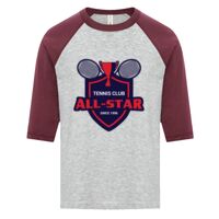 ATC EUROSPUN RING SPUN BASEBALL YOUTH TEE Thumbnail