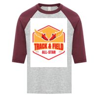 ATC EUROSPUN RING SPUN BASEBALL YOUTH TEE Thumbnail