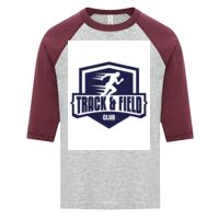 ATC EUROSPUN RING SPUN BASEBALL YOUTH TEE Thumbnail