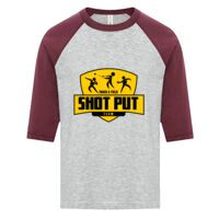 ATC EUROSPUN RING SPUN BASEBALL YOUTH TEE Thumbnail