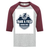 ATC EUROSPUN RING SPUN BASEBALL YOUTH TEE Thumbnail